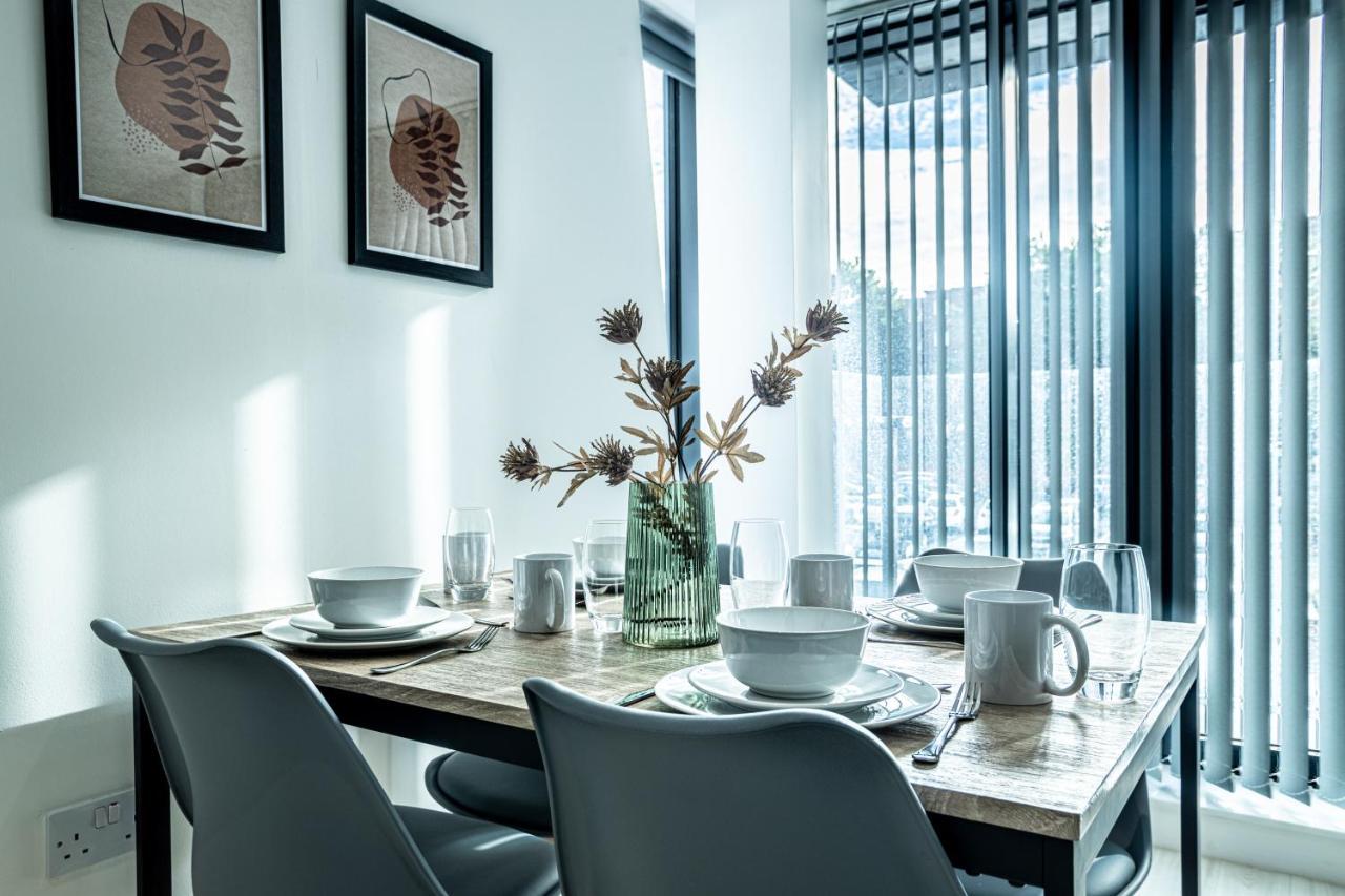 لايستر Modern Luxe 1 & 2 Bed Apts Near Granby Plaza By Sojo Stay المظهر الخارجي الصورة
